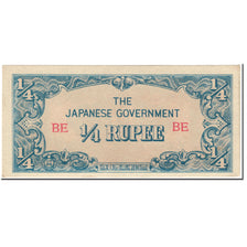 Banknote, Burma, 1/4 Rupee, 1942, Undated (1942), KM:12a, EF(40-45)