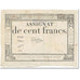 Francia, 100 Francs, 1795, Goussu, 18 Nivose An III (7.1.1795)., RC, KM:A78