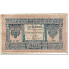 Banknote, Russia, 1 Ruble, 1912-1917, Old date 1898, KM:1d, AG(1-3)