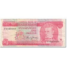 Billete, 1 Dollar, 1973, Barbados, Undated (1973), KM:29a, BC