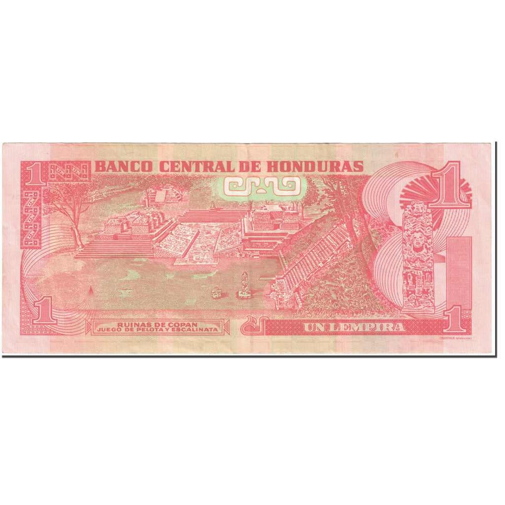 Banconote, Honduras, 1 Lempira, 2008, 2008-04-17, KM:89a, BB
