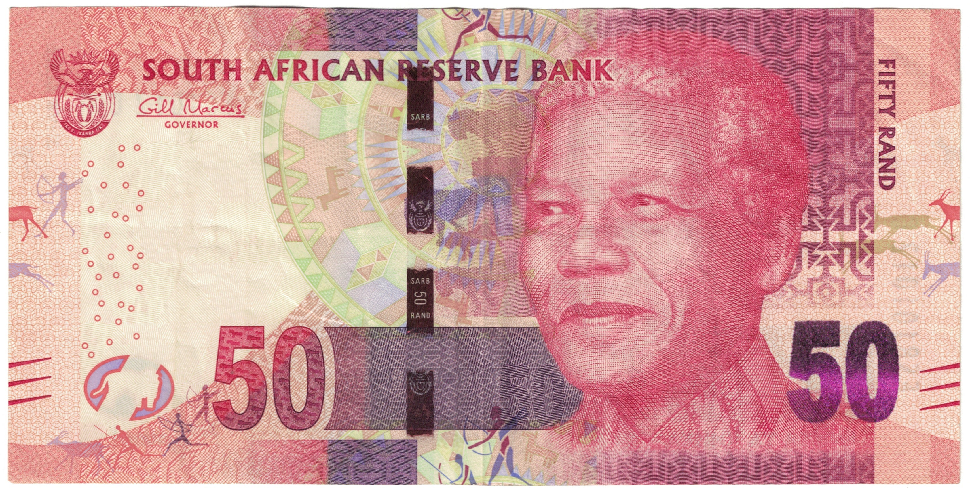 Banknote, South Africa, 50 Rand, 2012, Undated (2012), KM:135, EF(40-45)