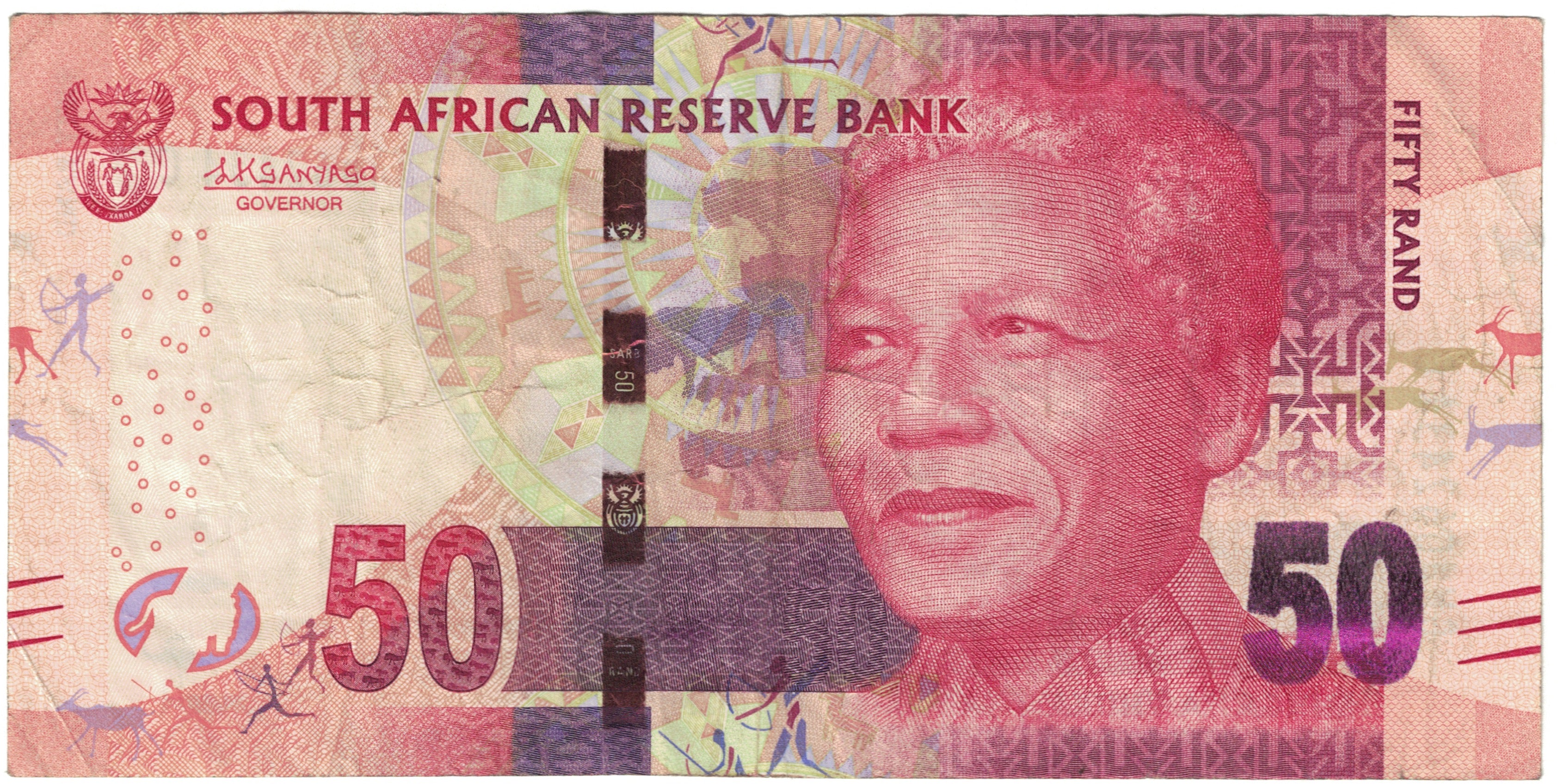 Banknote, South Africa, 50 Rand, 2015, Undated (2015), KM:140b, EF(40-45)