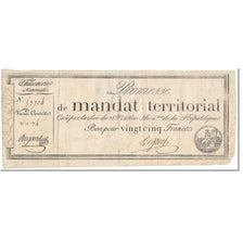 France, 25 Francs, 1796, Bugarel // Wegrees, 28 ventôse de l'an 4 - (18 mars