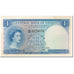 Banknot, Cejlon, 1 Rupee, 1954, 1954-10-16, KM:49a, AU(55-58)