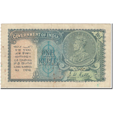 Banknote, India, 1 Rupee, 1935, Undated (1935), KM:14b, EF(40-45)
