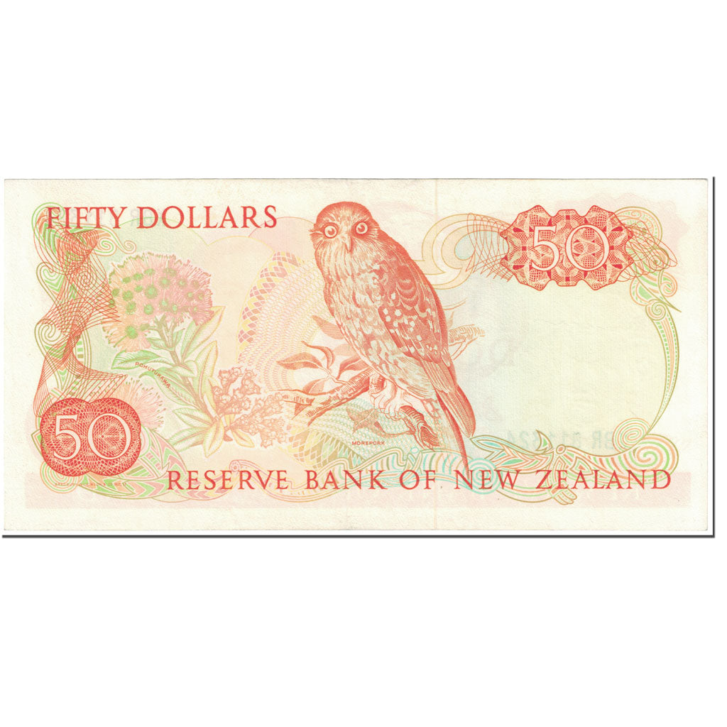 Banknote, New Zealand, 50 Dollars, 1989-92, Undated (1989-92), KM:174b