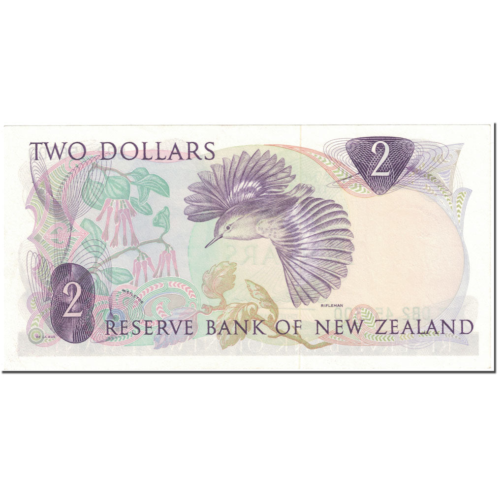 Banknote, New Zealand, 2 Dollars, 1967-68, Undated (1967-68), KM:164A