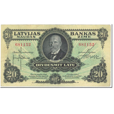 Banconote, Lettonia, 20 Latu, 1925, Undated (1925), KM:17a, BB