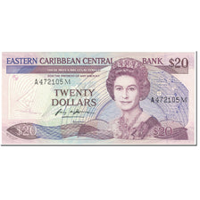 Banknote, East Caribbean States, 20 Dollars, 1988-93, Undated (1988-93)