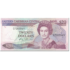 Banknote, East Caribbean States, 20 Dollars, 1988-93, Undated (1988-93), KM:24v