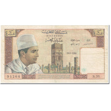 Banknote, Morocco, 10 Dirhams, 1965/AH1384, Undated (1965/AH1384), KM:54c