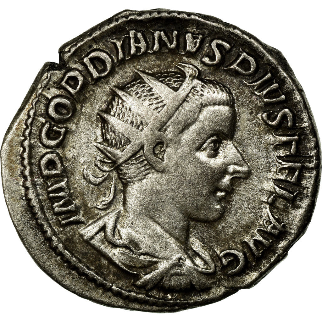 Coin, Gordian III, Antoninianus, Rome, EF(40-45), Billon, Cohen:388