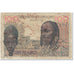 Banknote, West African States, 100 Francs, 1961, 1961-03-20, KM:101Ab, VG(8-10)