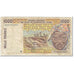Banknote, West African States, 1000 Francs, 1993, Undated (1993), KM:711Kc