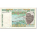 Banknote, West African States, 500 Francs, 1993, Undated (1993), KM:410Dc