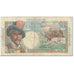 Guadeloupe, 50 Francs, 1947-1949, Undated (1947-49), VF(20-25), KM:34