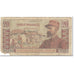 Geldschein, Französisch-Äquatorialafrika, 20 Francs, 1947-1952, Undated