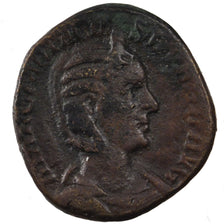 Herennia Etruscilla, Sestertius, F(12-15), Copper, Cohen #4, 13.40