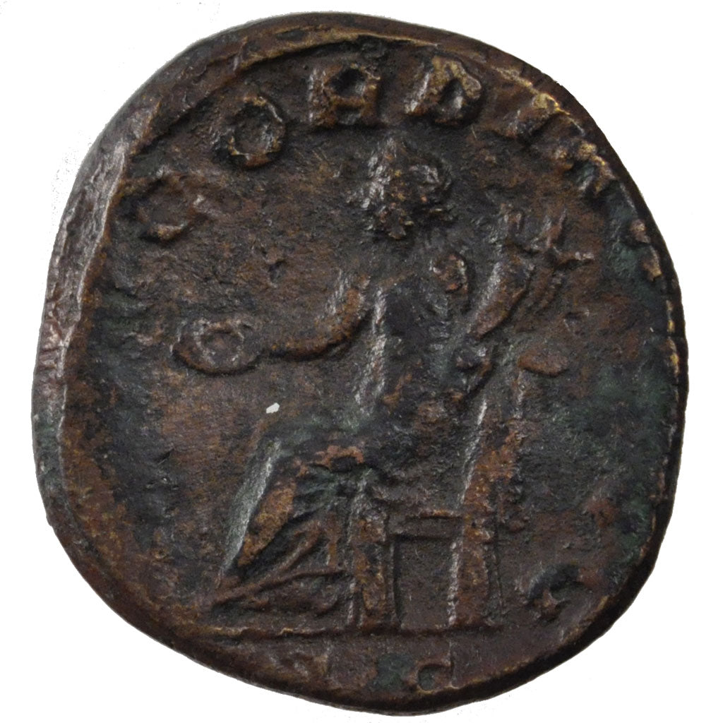 Herennia Etruscilla, Sestertius, F(12-15), Copper, Cohen #4, 13.40