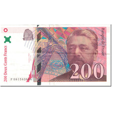 France, 200 Francs, Eiffel, 1999, Undated (1999), TTB, Fayette:75.5, KM:159c