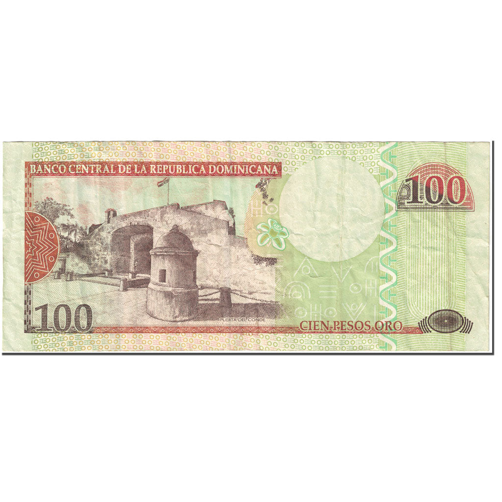 Banknote, Dominican Republic, 100 Pesos Oro, 2009, Undated (2009), KM:177b