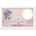 France, 5 Francs, Violet, 1939, 1939-09-21, EF(40-45), Fayette:04.09, KM:83