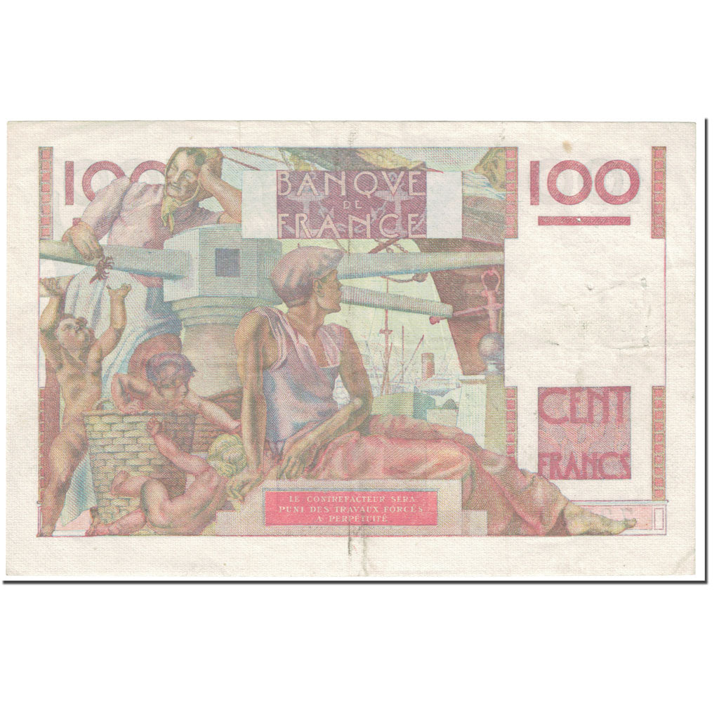 Frankreich, 100 Francs, Jeune Paysan, 1948, 1948-07-15, S+, Fayette:28.19