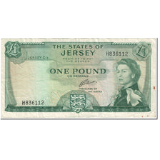 Banknote, Jersey, 1 Pound, 1963, Undated (1963), KM:8b, VF(20-25)