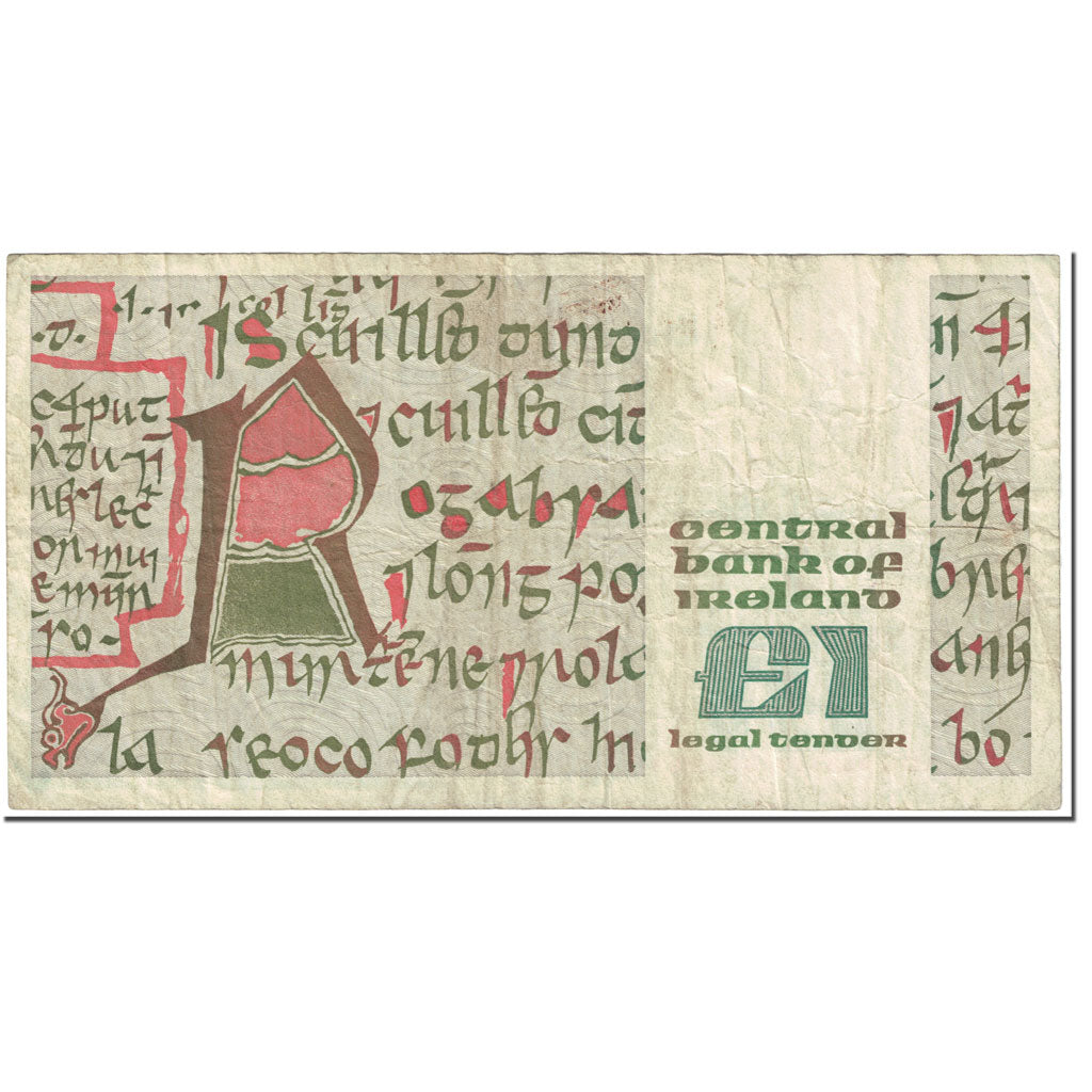 Banknote, Ireland - Republic, 1 Pound, 1983, 1983-03-09, KM:70c, VF(20-25)