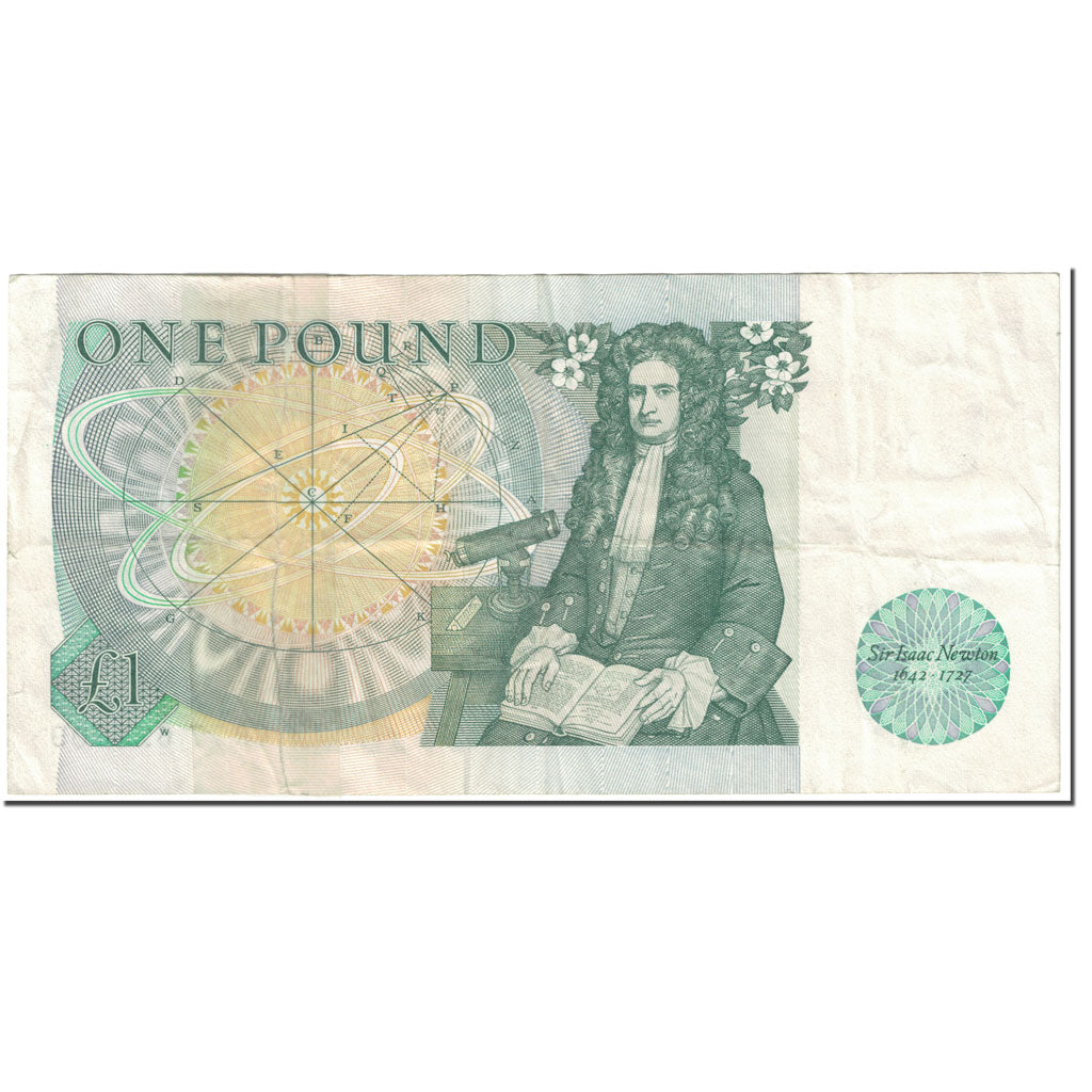 Banknote, Great Britain, 1 Pound, 1982, Undated (1982), KM:377b, VG(8-10)