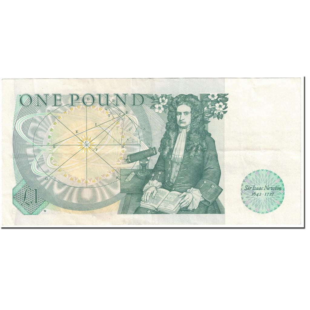 Banknote, Great Britain, 1 Pound, 1982, Undated (1982), KM:377b, EF(40-45)