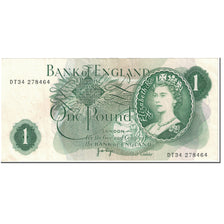 Banknote, Great Britain, 1 Pound, 1970, UNdated (1970), KM:374g, EF(40-45)