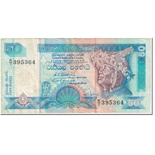 Banknote, Sri Lanka, 50 Rupees, 1992, 1992-07-01, KM:104b, VF(20-25)