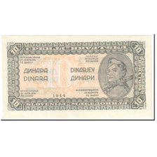 Banknote, Yugoslavia, 10 Dinara, 1944, Undated (1944), KM:50a, UNC(65-70)