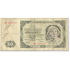 Billet, Pologne, 50 Zlotych, 1948, 1948-07-01, KM:138, AB