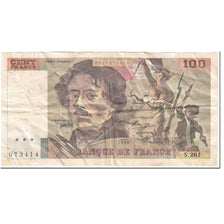 France, 100 Francs, Delacroix, 1994, Undated (1994), VF(20-25)