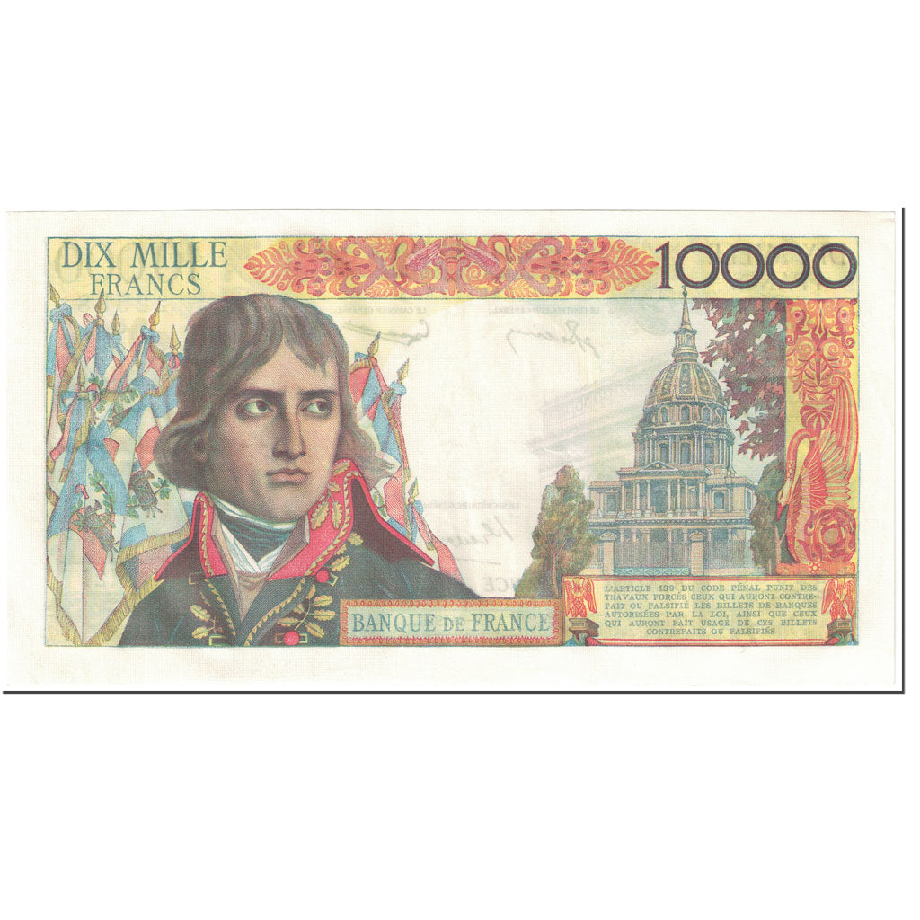 France, 10,000 Francs, Bonaparte, 1956, 1956-06-07, EF(40-45), Fayette:51.3