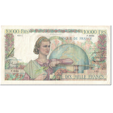 Francia, 10,000 Francs, Génie Français, 1952, 1952-09-04, BC+, Fayette:50.60