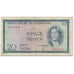 Banknot, Luksemburg, 20 Francs, 1955, Undated (1955), KM:49a, VF(20-25)