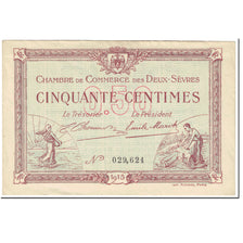 France, Niort, 50 Centimes, 1915, TTB