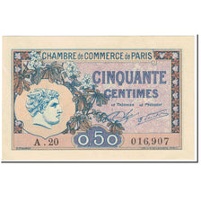 Francia, Paris, 50 Centimes, 1922, FDS