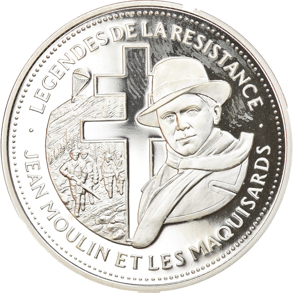 Frankrijk, Medaille, Légende de la Résistance, Jean Moulin et les Maquisards