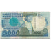 Banknote, Madagascar, 5000 Francs = 1000 Ariary, 1988-1994, Undated (1988-94)