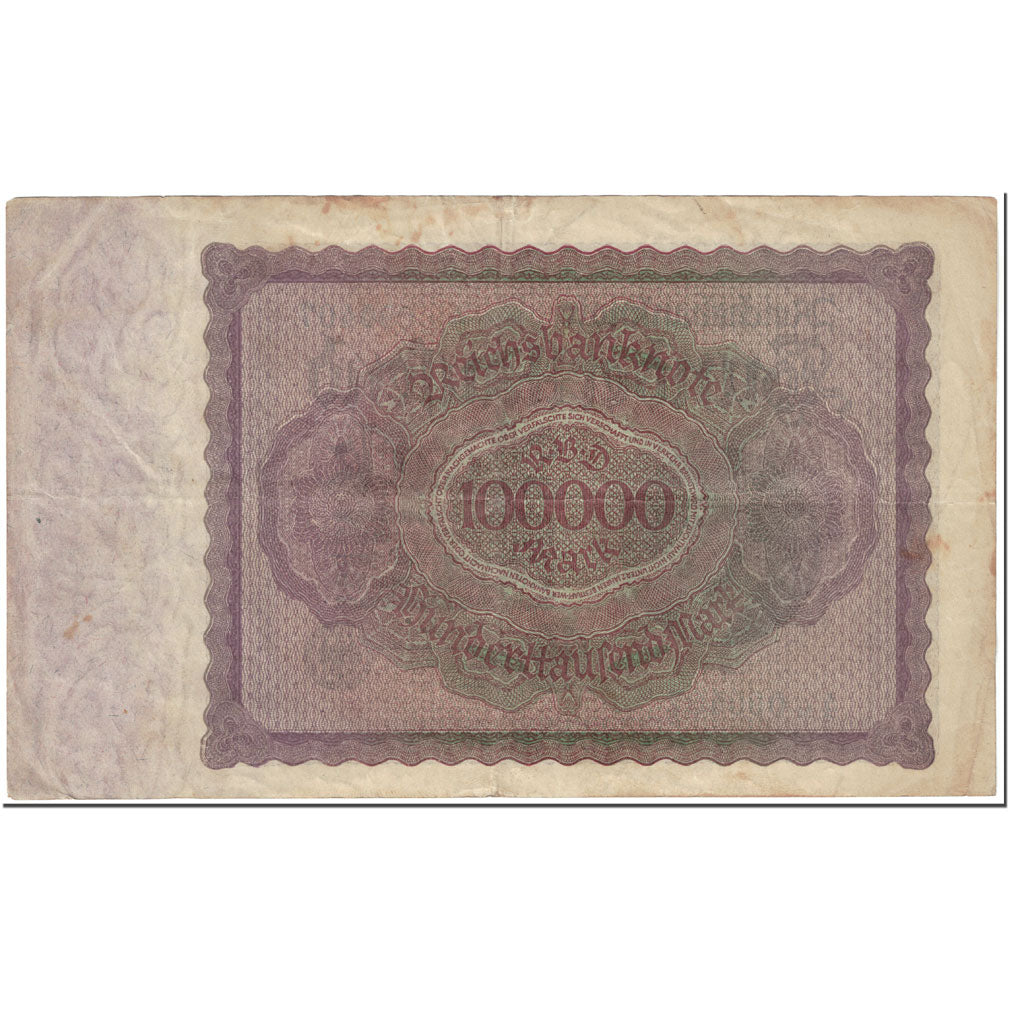 Banknote, Germany, 100,000 Mark, 1923, 1923-02-01, KM:83a, VF(20-25)