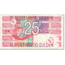 Banknote, Netherlands, 25 Gulden, 1989, 1989-04-05, KM:100, VF(20-25)