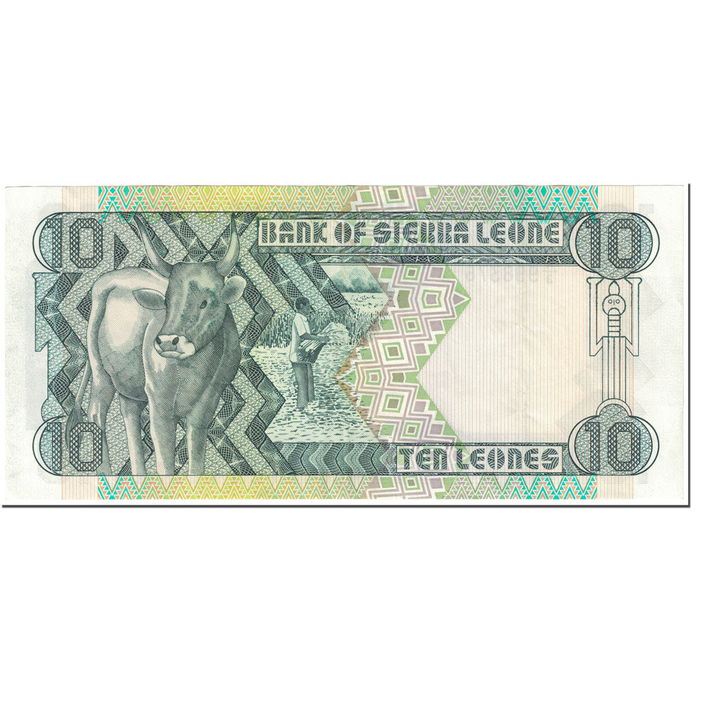 Banknote, Sierra Leone, 10 Leones, 1988, 1988-04-27, KM:15, EF(40-45)