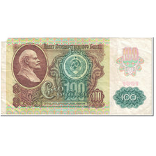Banknot, Russia, 100 Rubles, 1991, Undated (1991), KM:243a, VG(8-10)