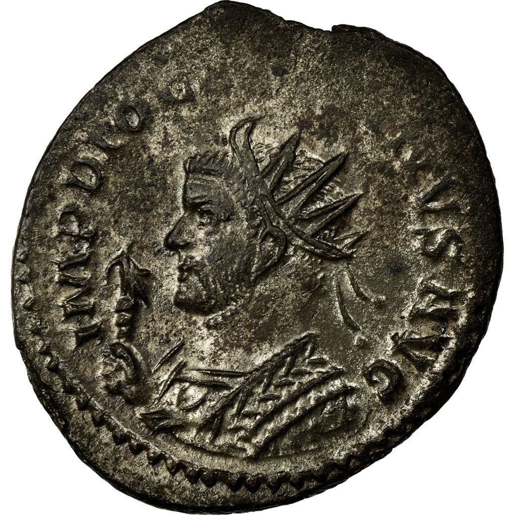 Münze, Diocletian, Antoninianus, Lyon - Lugdunum, SS+, Billon, Cohen:153