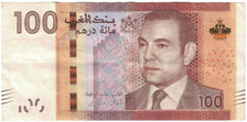 Geldschein, Marokko, 100 Dirhams, 2012, 1433 - 2012, KM:76, SS